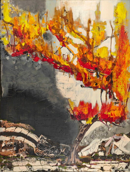 Égő csipkebokor 60 x 80