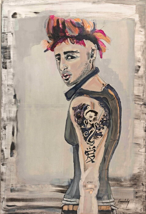 Punk fiú 70x100